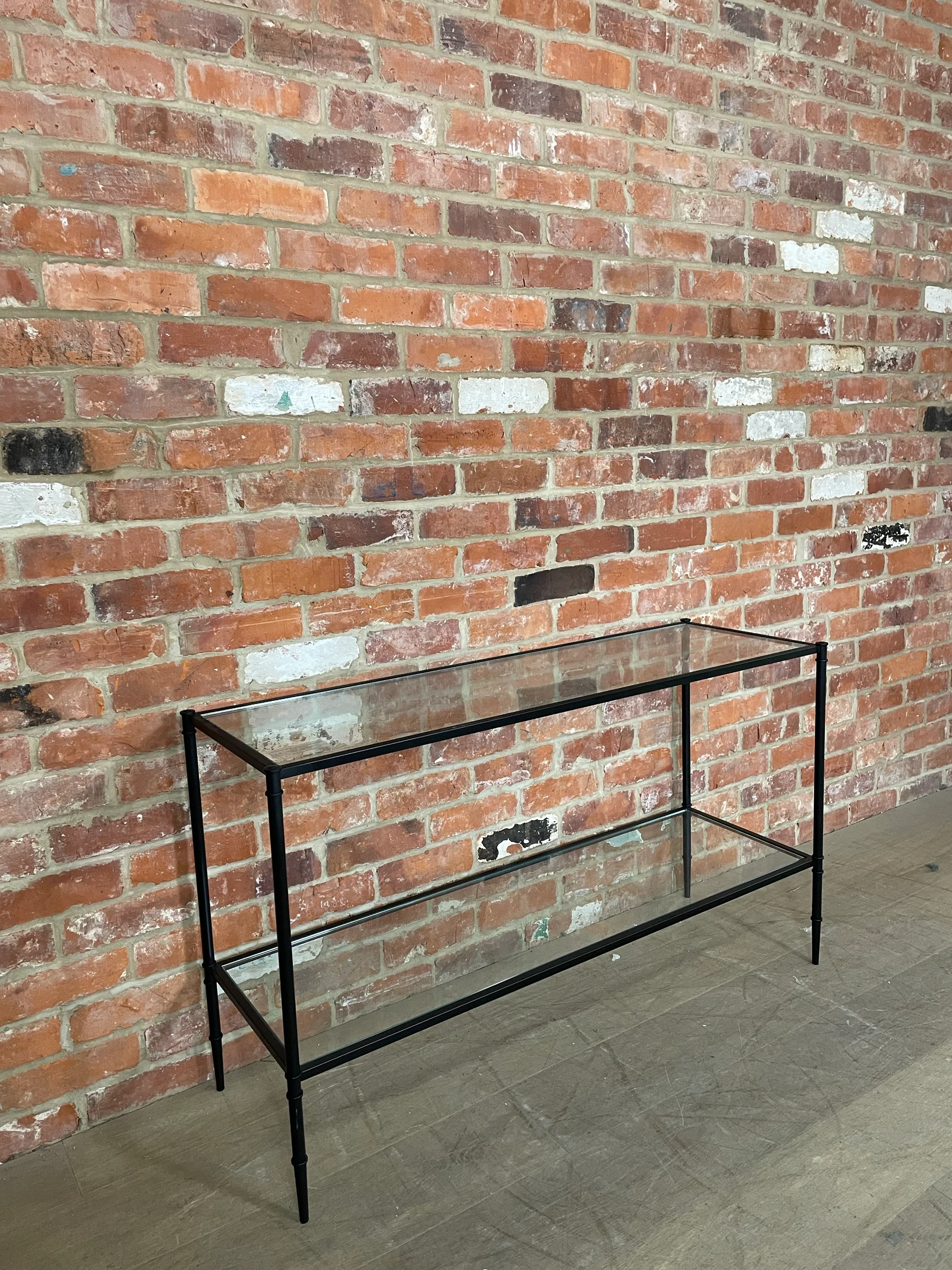 Coniston 120 Rectangular Console Table - Black Bronze - Image 4