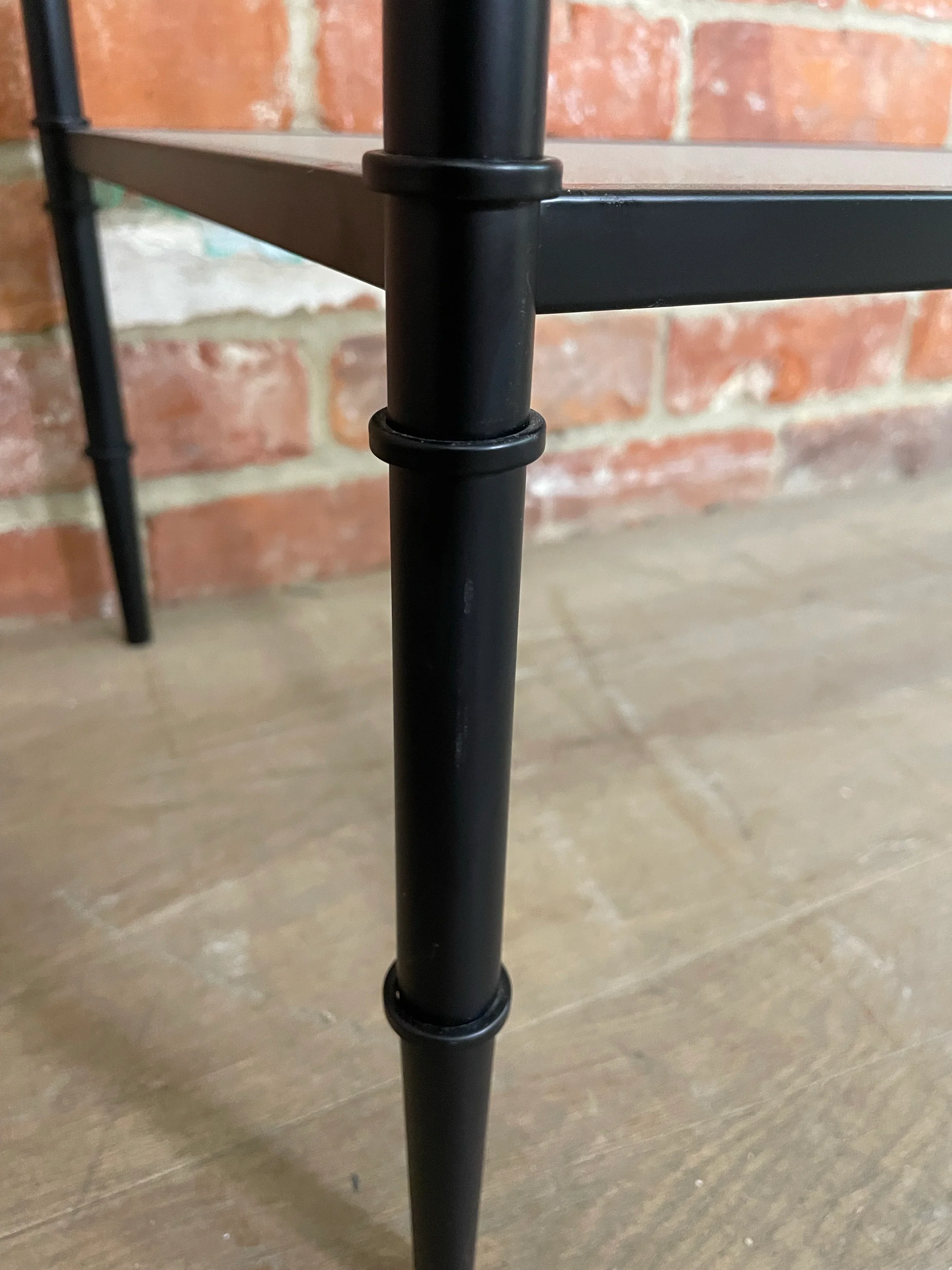 Coniston 120 Rectangular Console Table - Black Bronze - Image 9