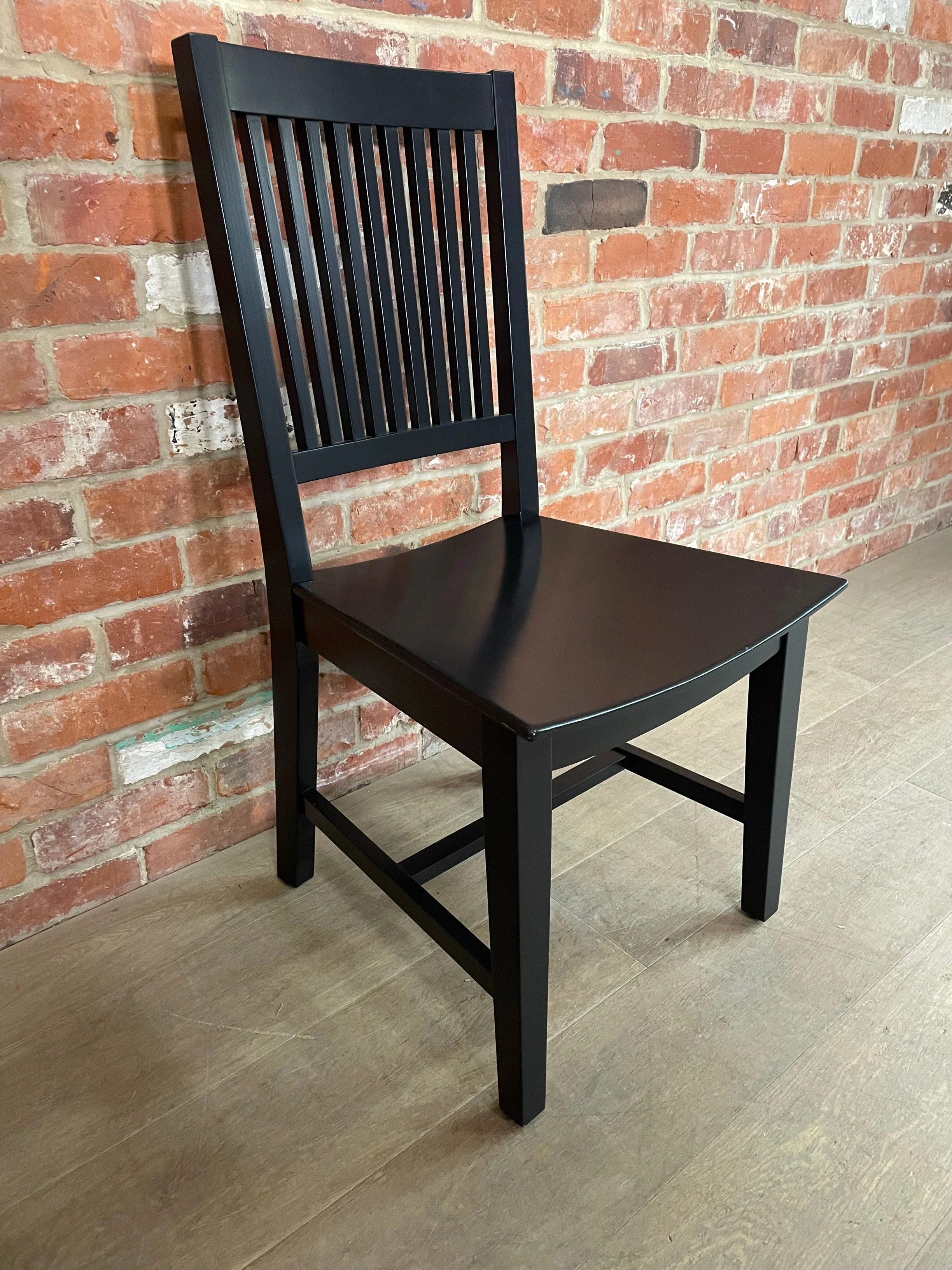 Harrogate Dining Chair - Warm Black - Image 100