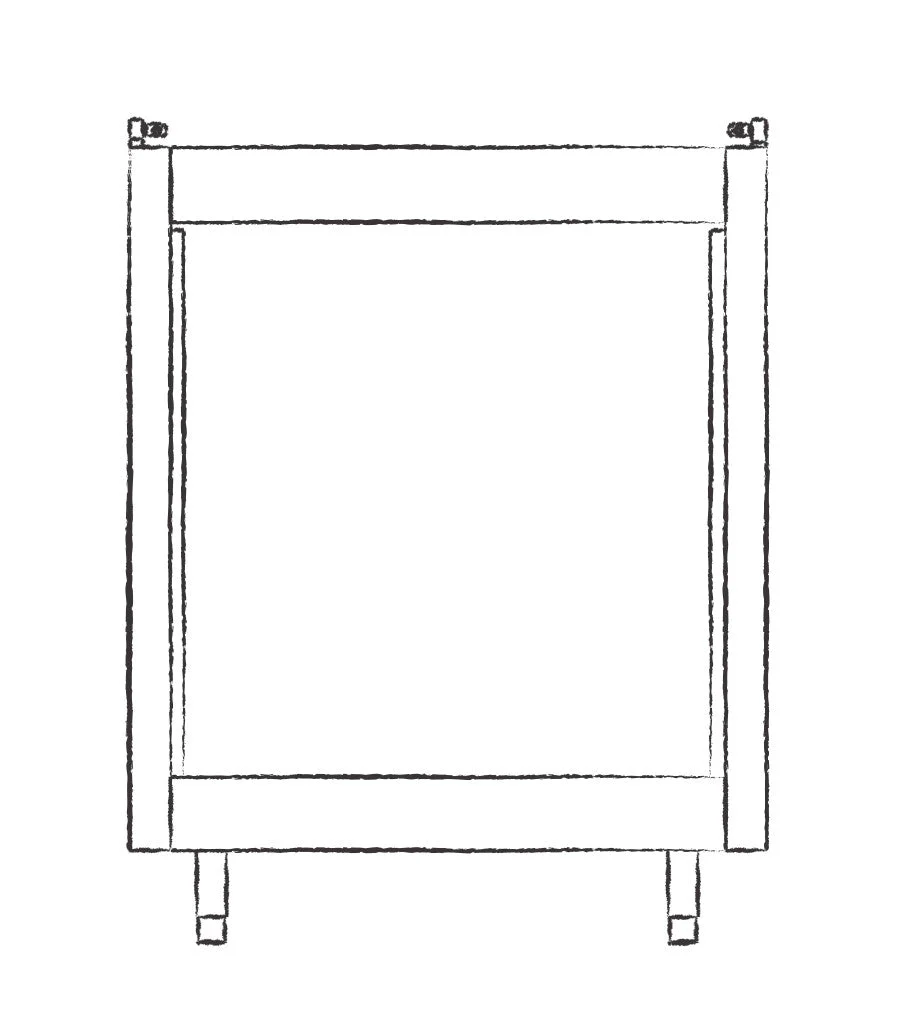 Limehouse 690 Single Undercounter Oven Base Cabinet - Image 34