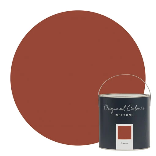 Neptune Matt Emulsion Pot 125ml - Chestnut - Image 3